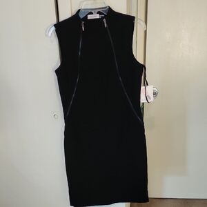 Elegant Black Sleeveless Dress